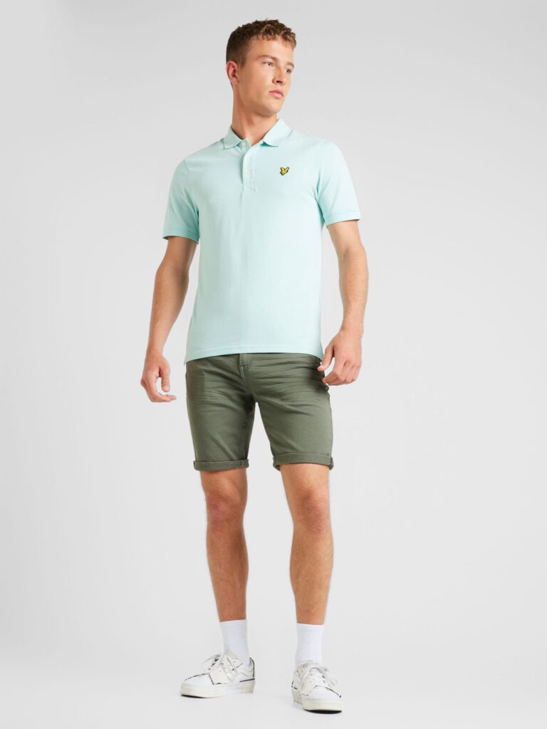 Cumpăra Lyle & Scott Tricou  albastru deschis / auriu / negru