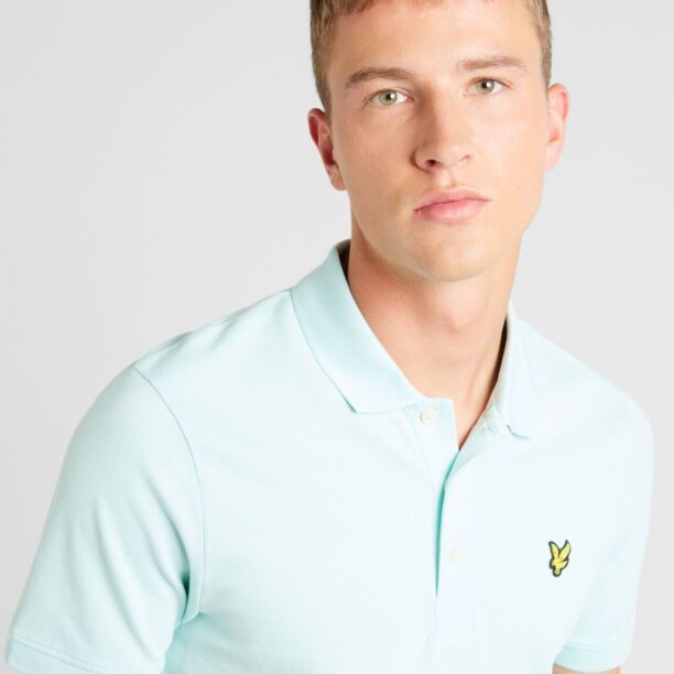 Preţ Lyle & Scott Tricou  albastru deschis / auriu / negru