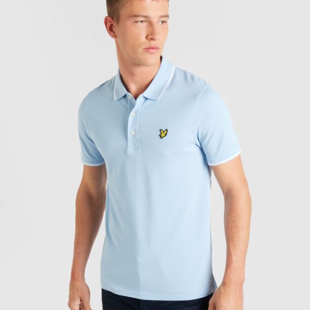 Lyle & Scott Tricou  albastru deschis / auriu / negru / alb