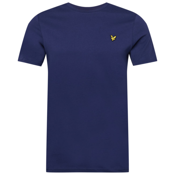 Lyle & Scott Tricou  albastru închis / galben auriu / negru