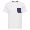 Lyle & Scott Tricou  albastru închis / galben închis / alb