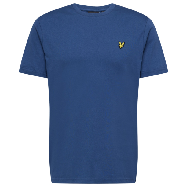 Lyle & Scott Tricou  albastru regal / galben citron / negru