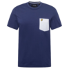 Lyle & Scott Tricou  bleumarin / alb