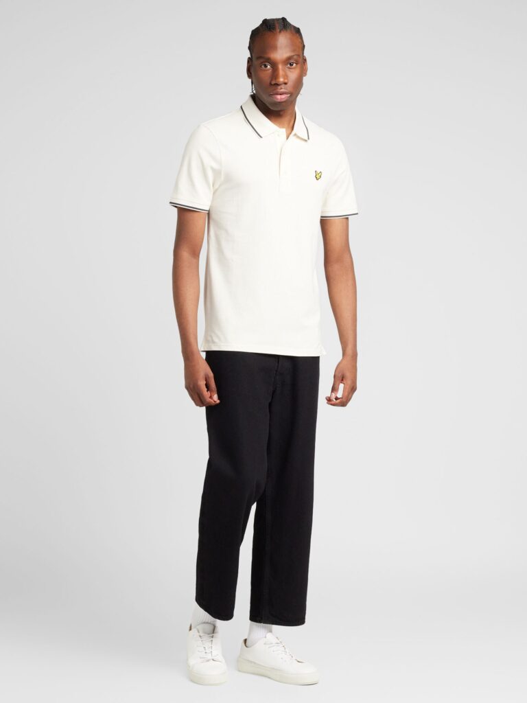 Cumpăra Lyle & Scott Tricou  crem / galben auriu / gri metalic