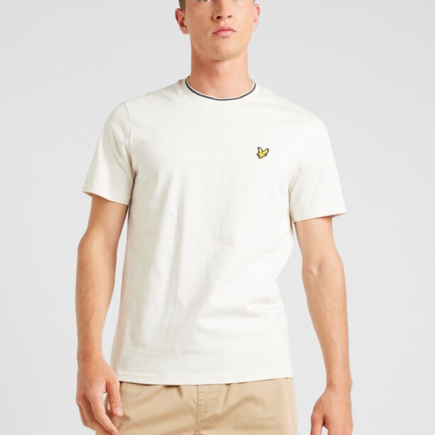 Lyle & Scott Tricou  crem / galben / negru