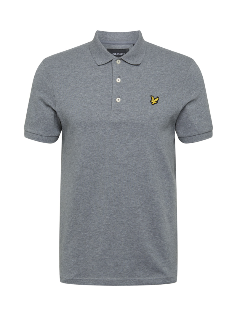 Lyle & Scott Tricou  galben / gri amestecat / negru