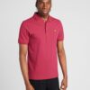 Lyle & Scott Tricou  galben / roșu burgundy / negru