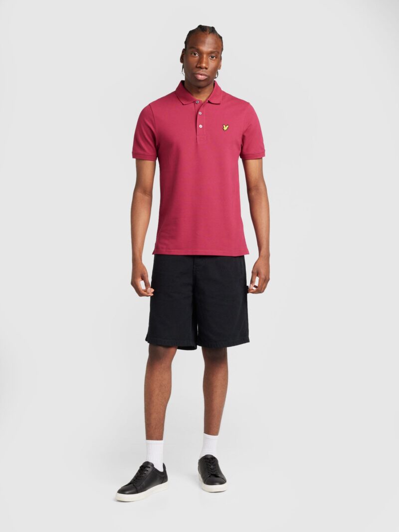 Cumpăra Lyle & Scott Tricou  galben / roșu burgundy / negru