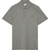 Lyle & Scott Tricou  galben șofran / gri deschis