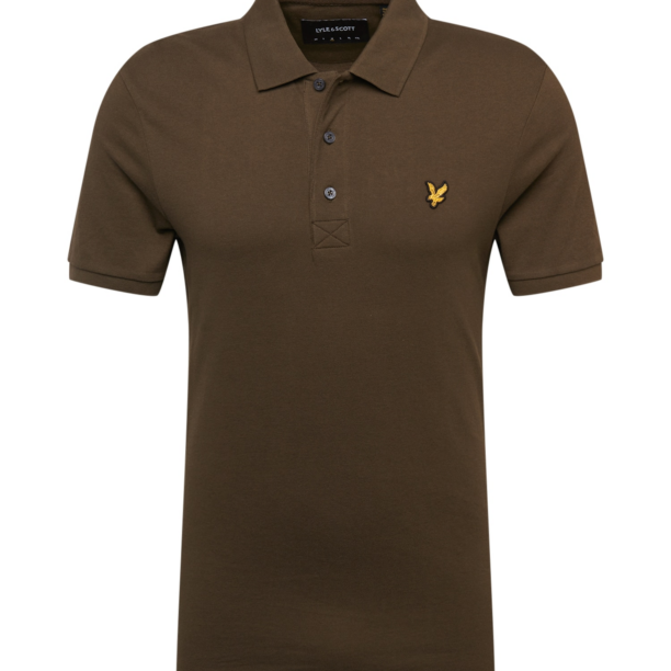 Lyle & Scott Tricou  maro închis / galben