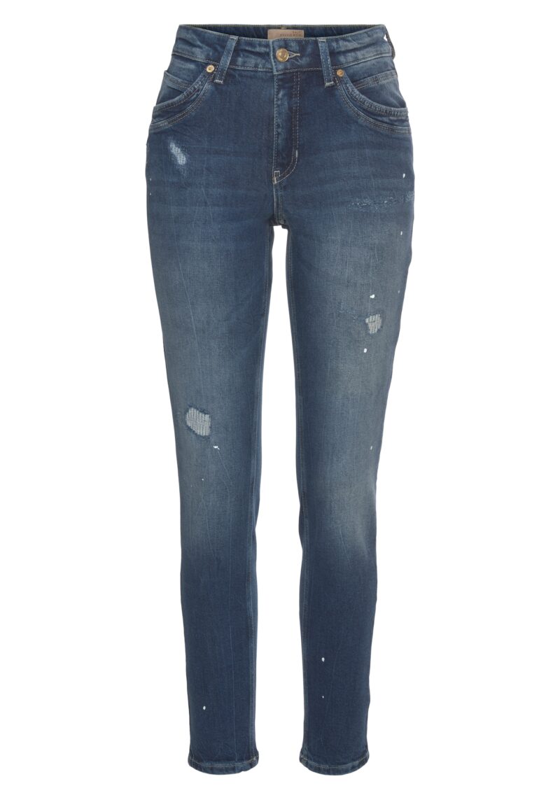 MAC Jeans  albastru denim