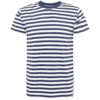 MADS NORGAARD COPENHAGEN Tricou  albastru închis / alb