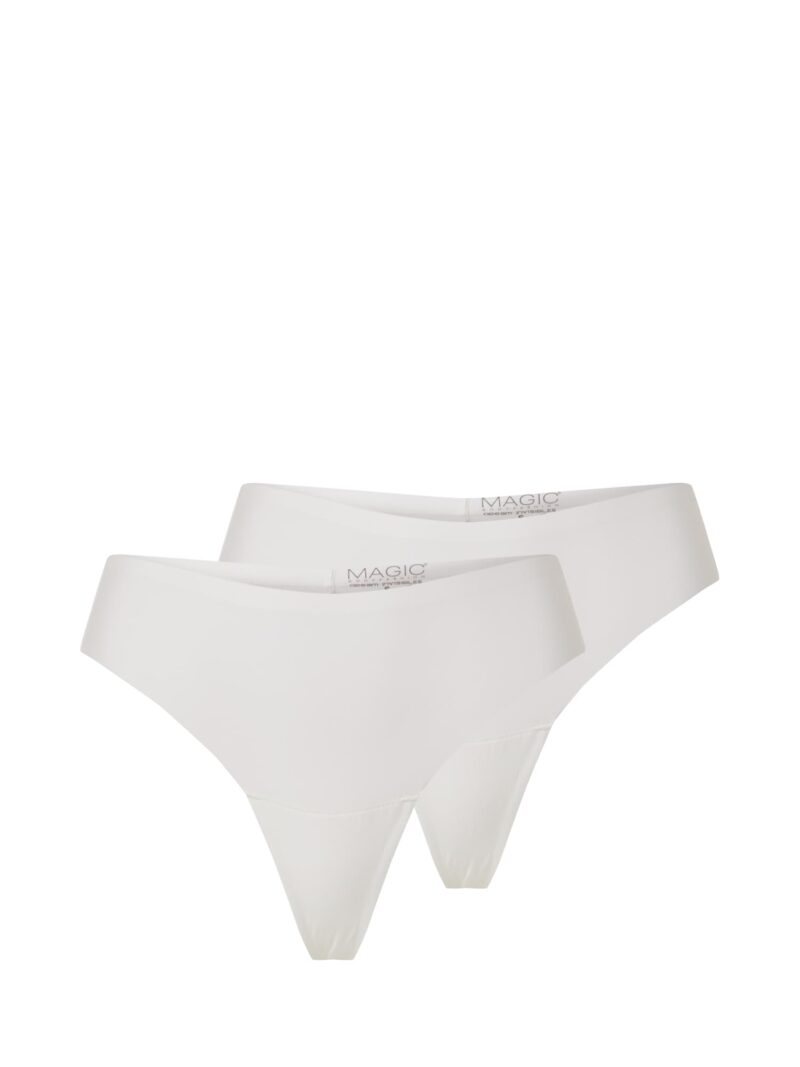 MAGIC Bodyfashion Tanga 'Dream Invisibles'  alb