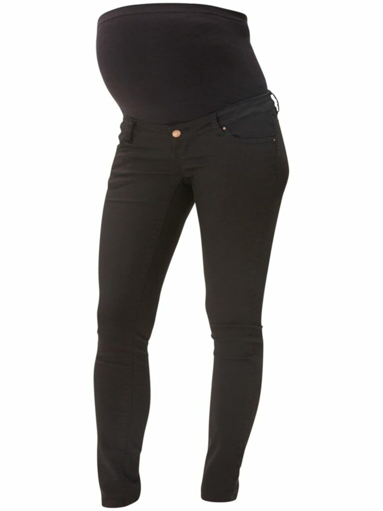 MAMALICIOUS Jeans 'JULIANE'  negru