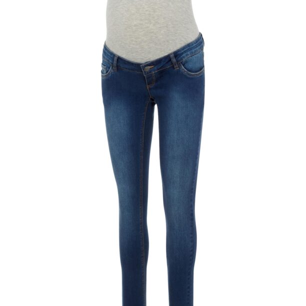 MAMALICIOUS Jeans 'Mllola'  albastru denim / gri amestecat