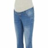 MAMALICIOUS Jeans 'Pixie'  albastru denim / gri amestecat