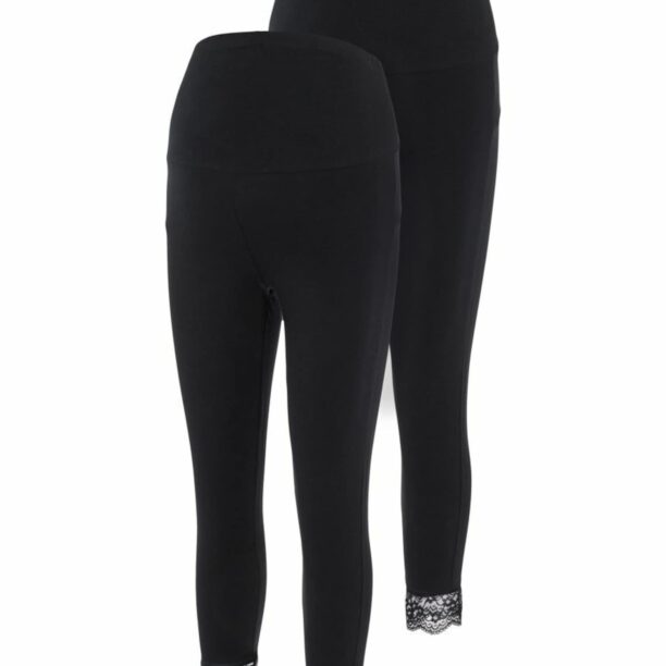 MAMALICIOUS Leggings 'MLELIANA'  negru