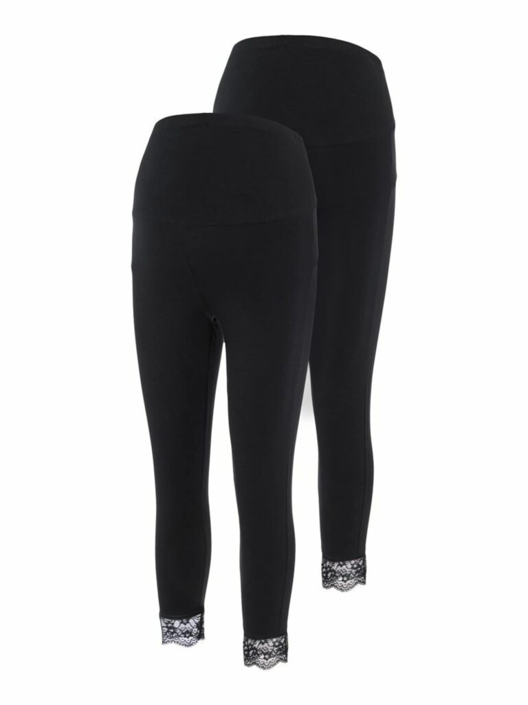 MAMALICIOUS Leggings 'MLELIANA'  negru