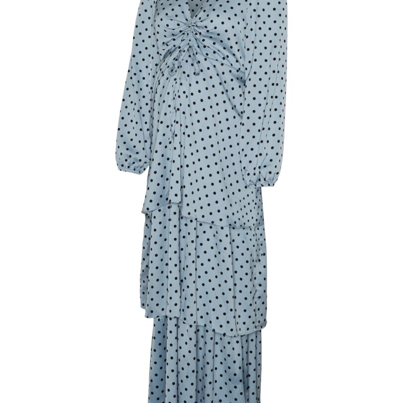 MAMALICIOUS Rochie 'DARIAN'  albastru fumuriu / negru