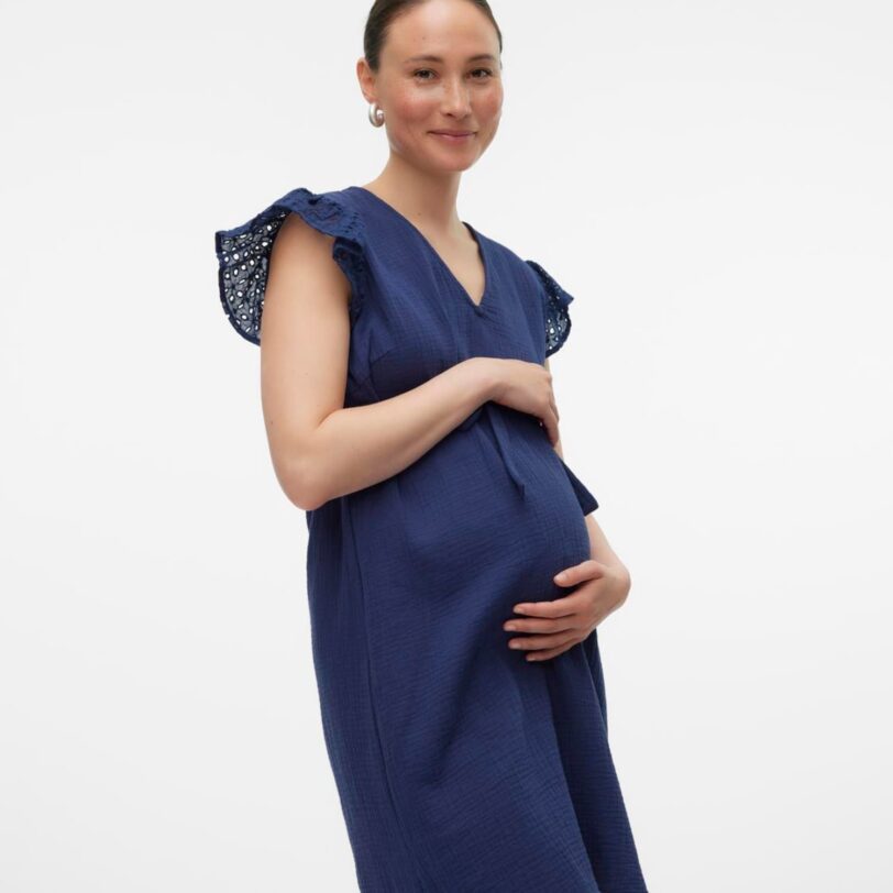 MAMALICIOUS Rochie 'Juana'  albastru închis preţ
