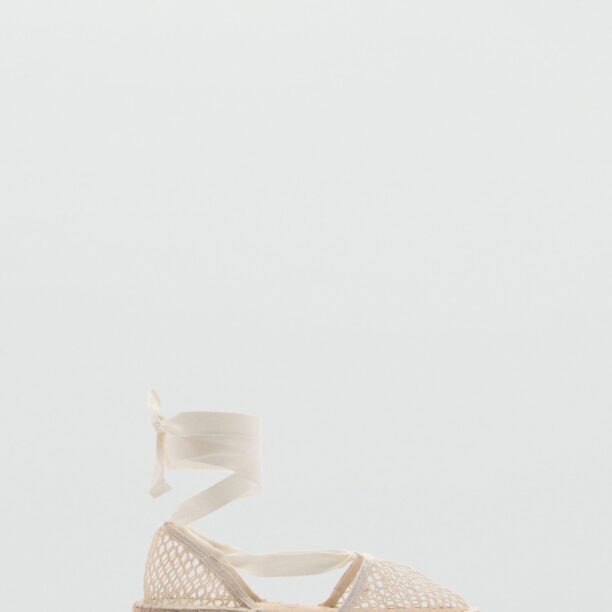 MANGO Espadrile 'Alberta'  crem