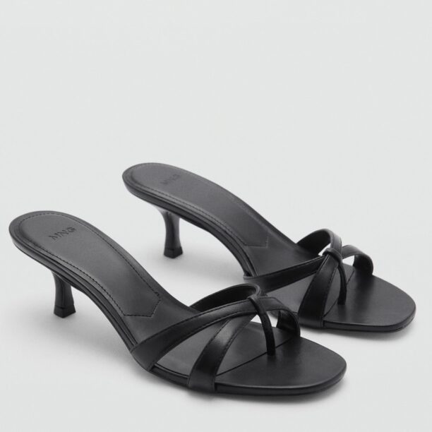 MANGO Flip-flops 'PLANE'  negru