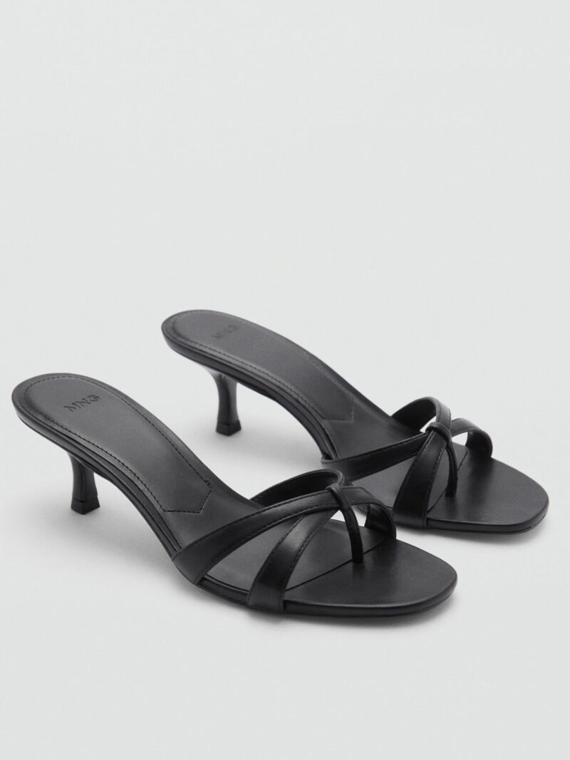 MANGO Flip-flops 'PLANE'  negru