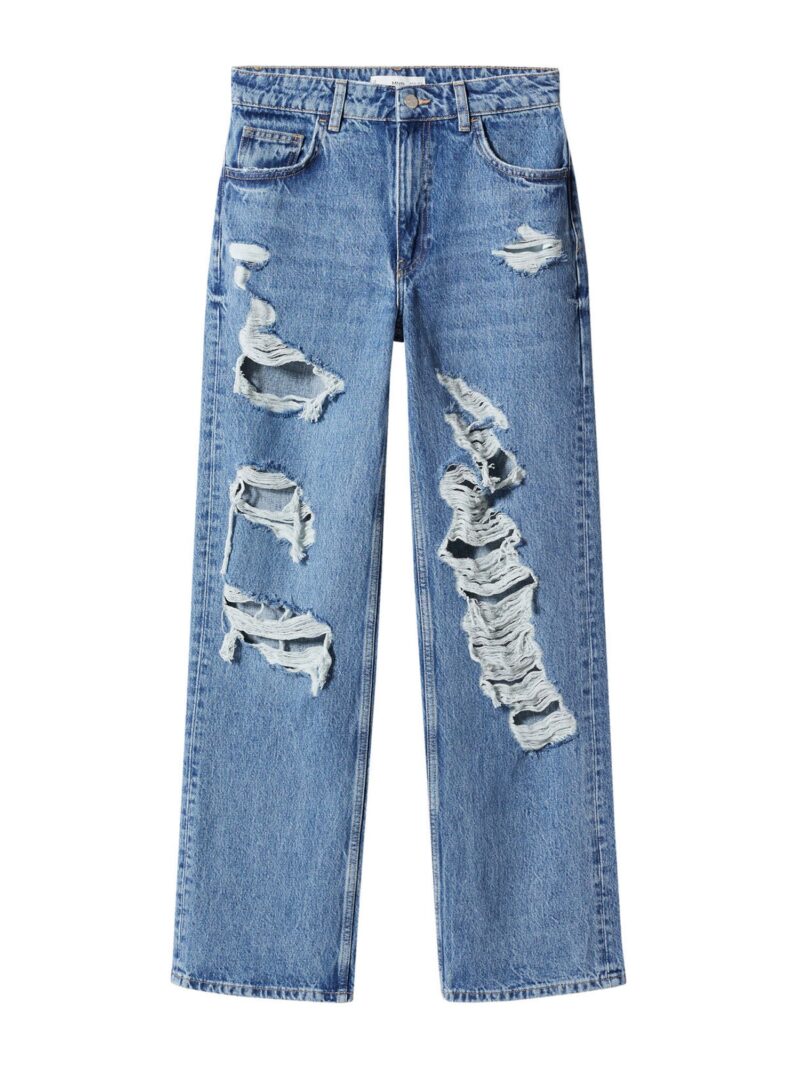 MANGO Jeans 'Brokens'  albastru denim