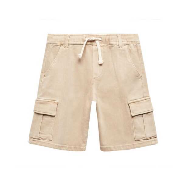 MANGO KIDS Pantaloni 'Bermuda'  bej / bej deschis