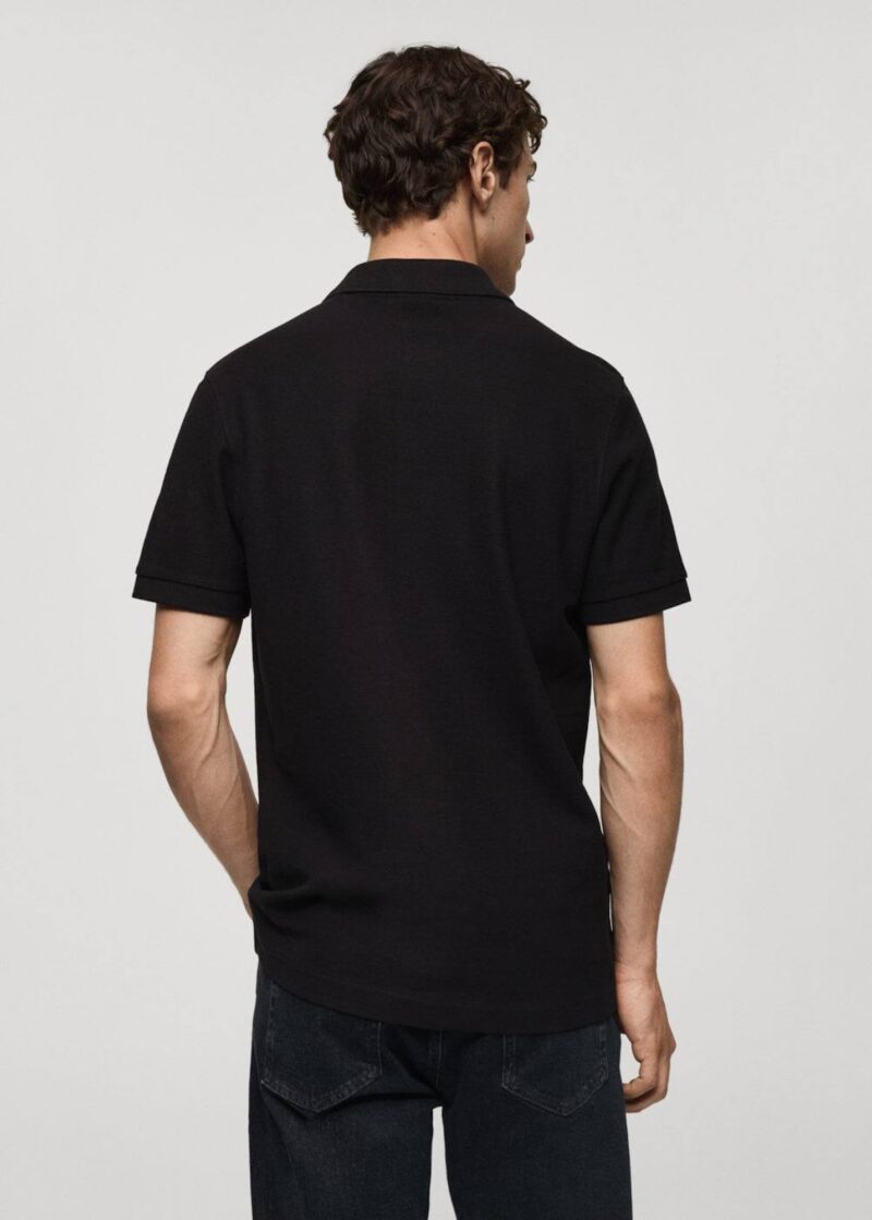 MANGO MAN Tricou 'Rea'  negru preţ