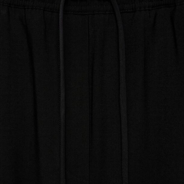 Original MANGO Pantaloni 'FLUIDO'  negru