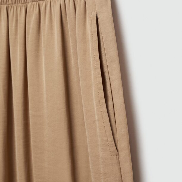 MANGO Pantaloni 'MOON'  bej deschis preţ