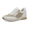 MARCO TOZZI Sneaker low  auriu / alb