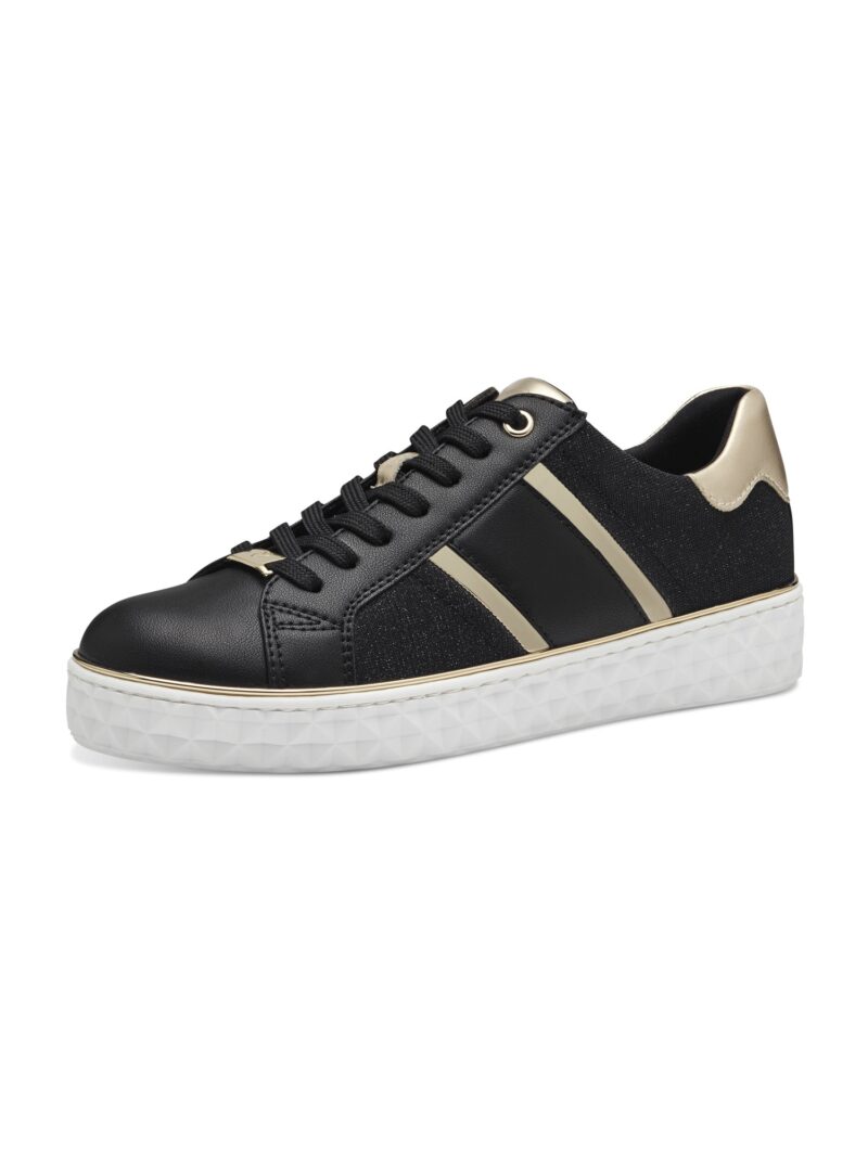 MARCO TOZZI Sneaker low  auriu / negru