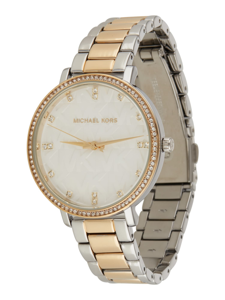 MICHAEL Michael Kors Ceas analogic 'Pyper'  auriu / argintiu