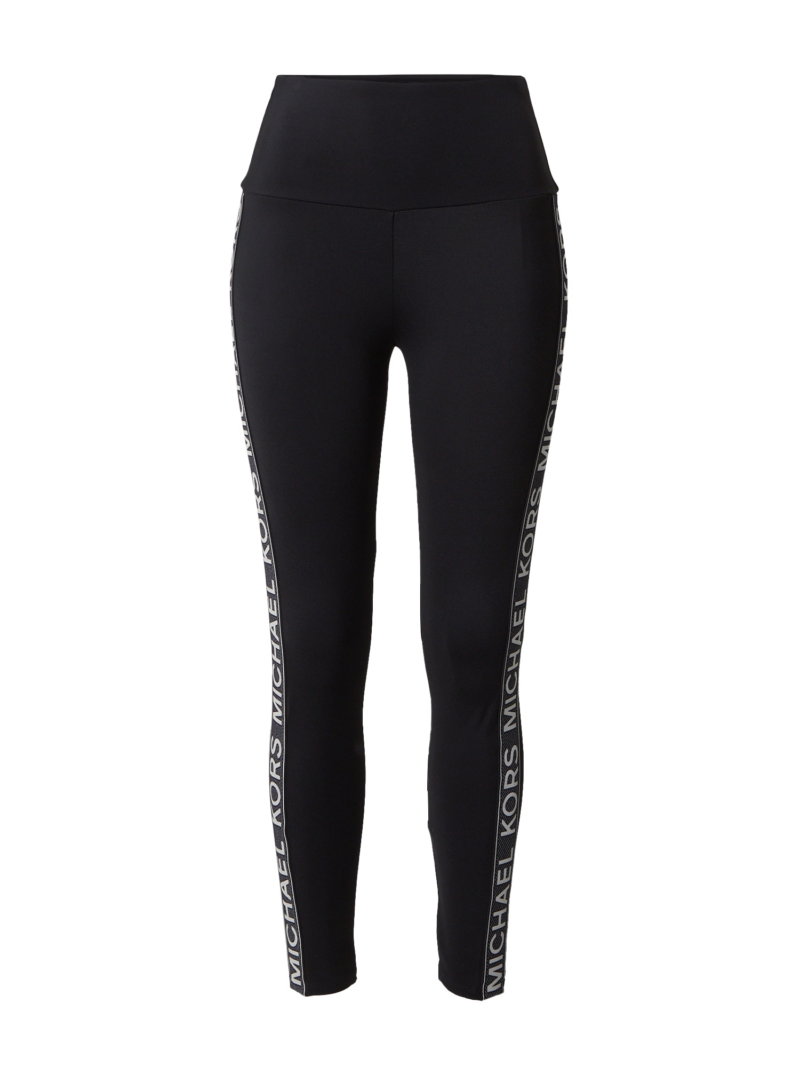 MICHAEL Michael Kors Leggings  negru / alb