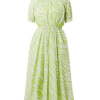 MICHAEL Michael Kors Rochie  verde măr / alb