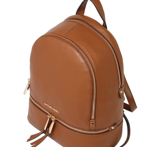 MICHAEL Michael Kors Rucsac  maro caramel / auriu