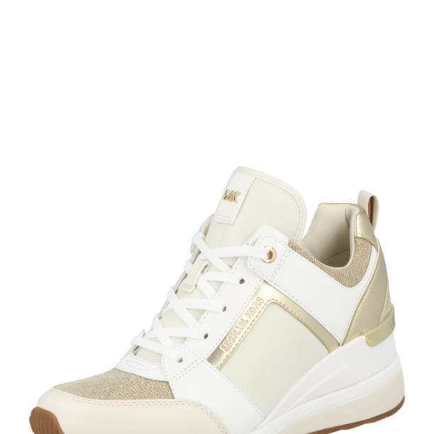 MICHAEL Michael Kors Sneaker low 'Georgie'  bej amestecat / auriu / alb