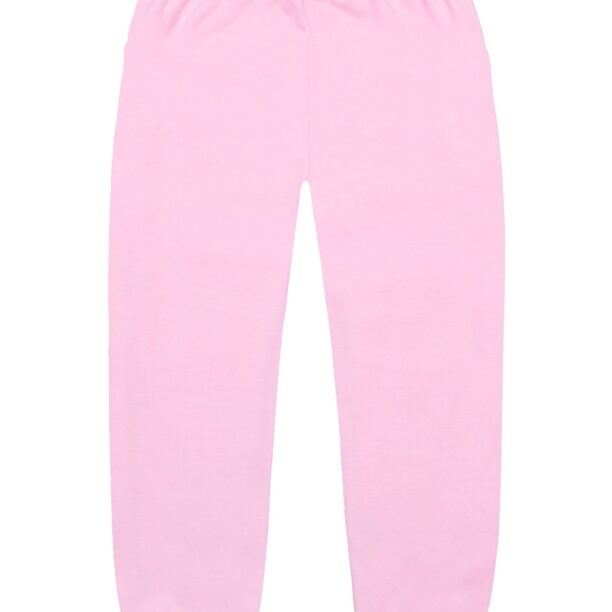 MINOTI Pantaloni  auriu / roz neon / alb