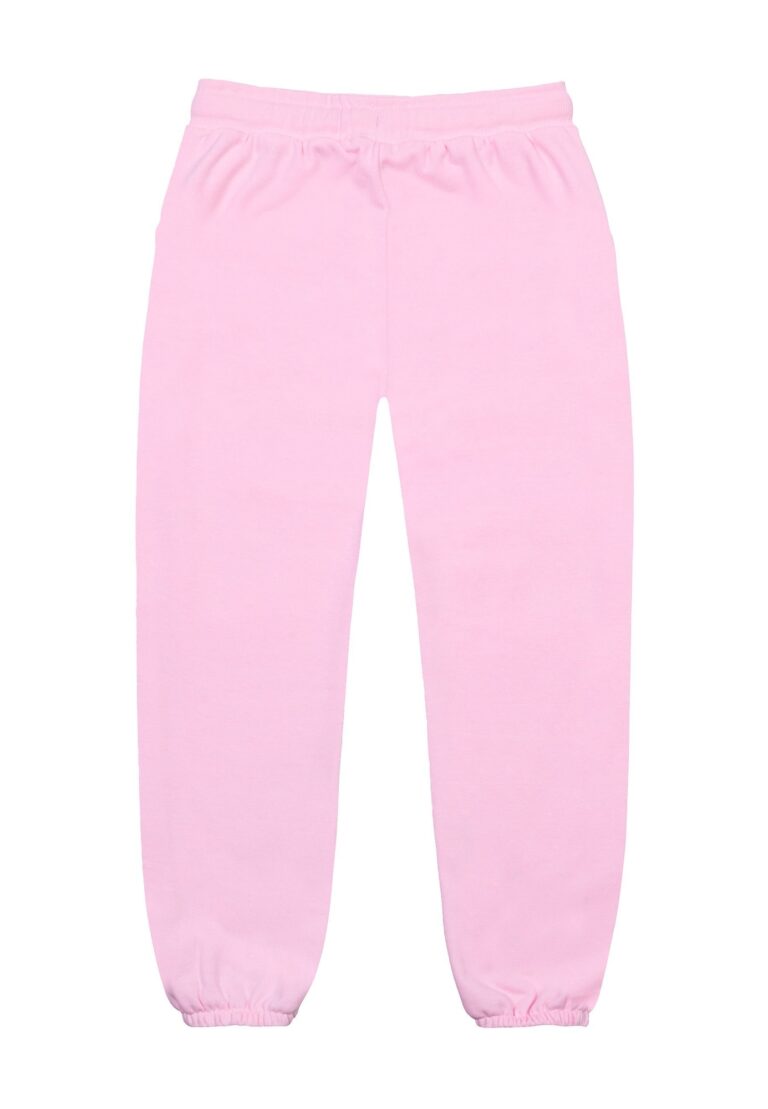 MINOTI Pantaloni  auriu / roz neon / alb