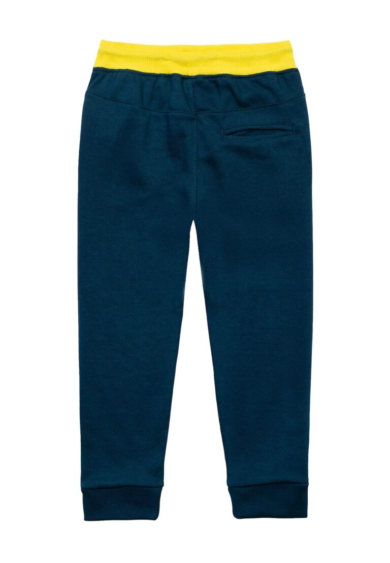 MINOTI Pantaloni  bleumarin / galben / alb