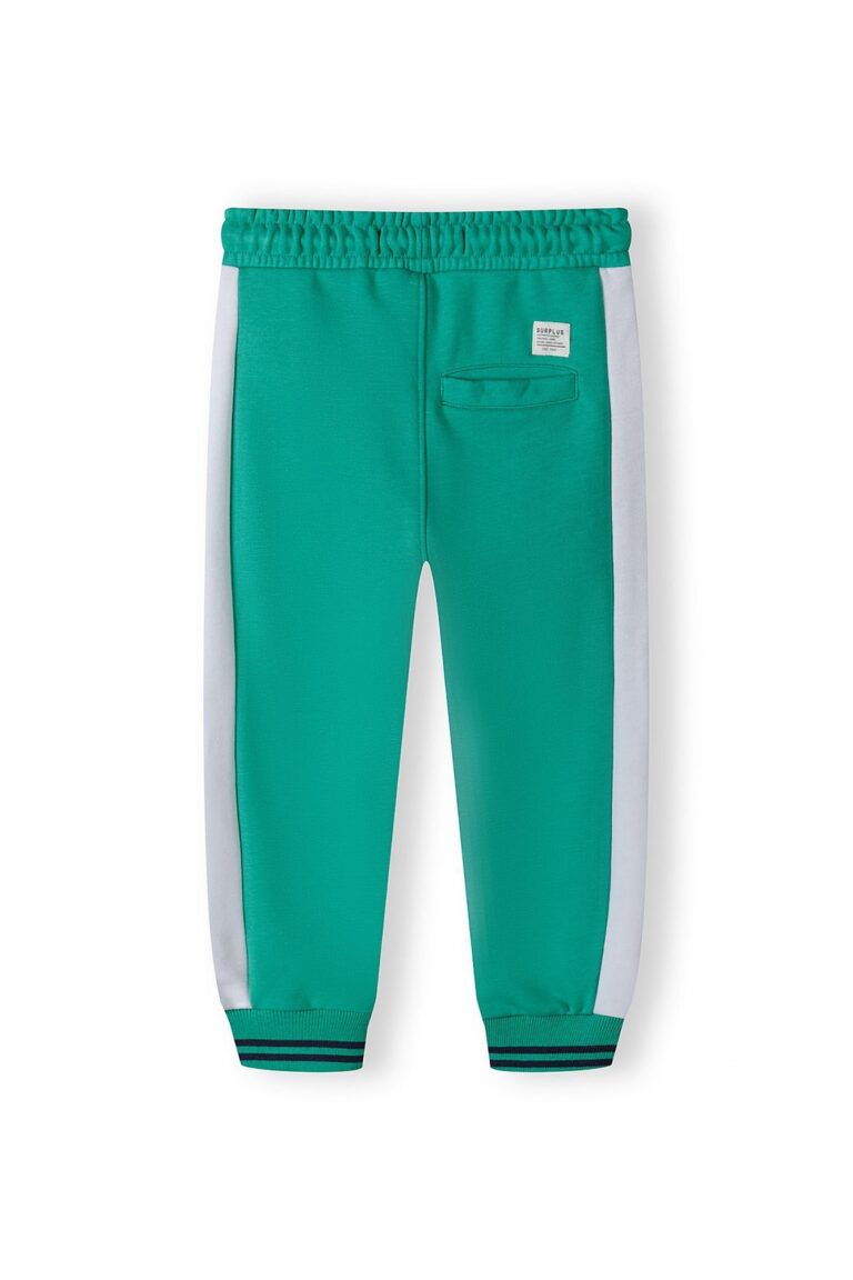 MINOTI Pantaloni  bleumarin / gri deschis / verde smarald