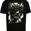 MJ Gonzales Tricou 'JESUS'  negru / alb perlat