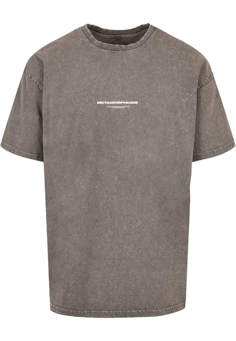 MJ Gonzales Tricou 'Metamorphose'  gri taupe / lila / alb