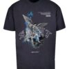 MJ Gonzales Tricou 'SAINT V.1'  albastru / bleumarin / gri deschis / alb