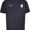 MJ Gonzales Tricou  bleumarin / mov deschis / alb