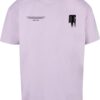 MJ Gonzales Tricou  mov liliachiu / mov lavandă / negru / alb