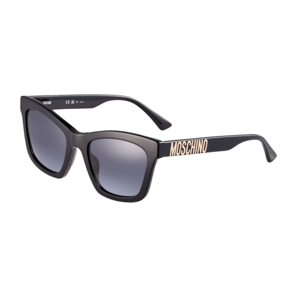 MOSCHINO Ochelari de soare  auriu / negru