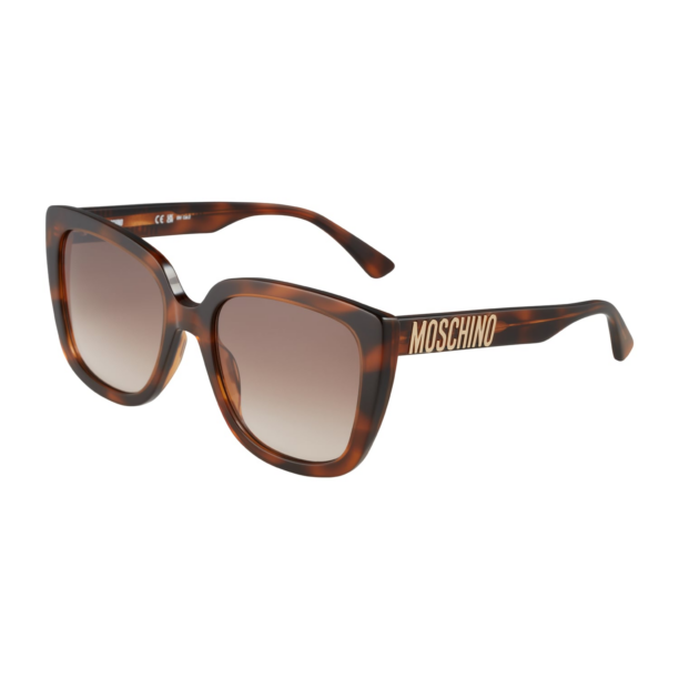 MOSCHINO Ochelari de soare  maro / maro închis / auriu